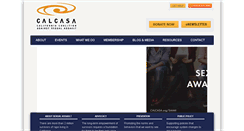 Desktop Screenshot of calcasa.org